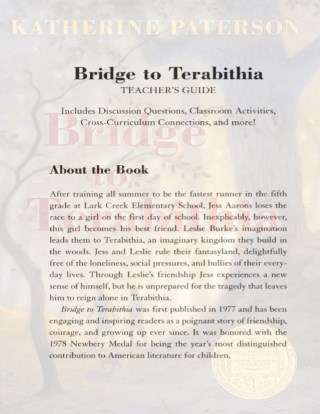 Teacher's Guide: Bridge to Terabithia by Katherine Paterson (3rd-6th ...